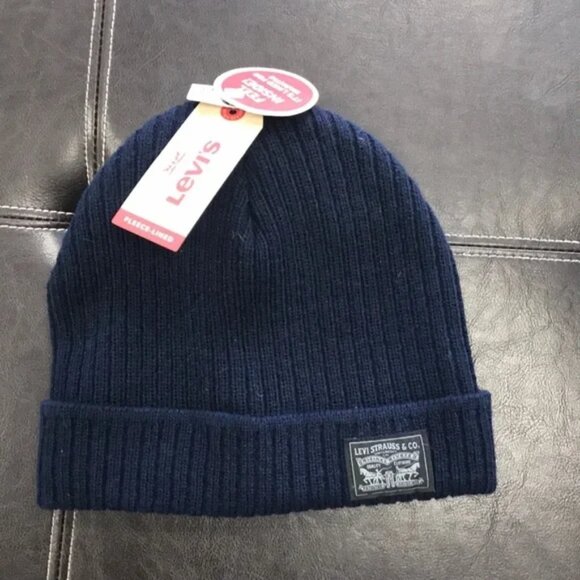 Levi's Men's Fleece Beanie - Picture 2 of 3